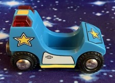 Brio World Polizeiwagen Auto mit Licht  Sound Holzeisenbahn mit Magneten 33540