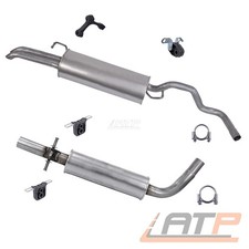 AUSPUFFANLAGE SCHALLDÄMPFER