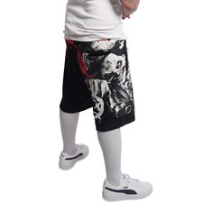 Neue Yakuza Herren Deep Down Sweat Shorts - Schwarz