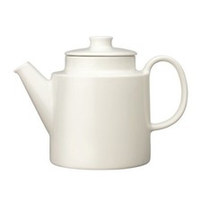 IITTALA  Tee-/Kaffeekanne 'Teema' - Kaj FRANCK - Porzellan - cremeweiß - wie NEU