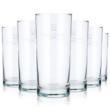 6x Burkhardt Saft Glas 0,4l