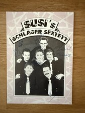 Susi‘s Schlager Sextett - Originalautogramm 