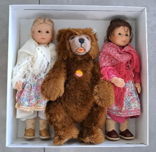 Steiff set schneeweißchen - set, und