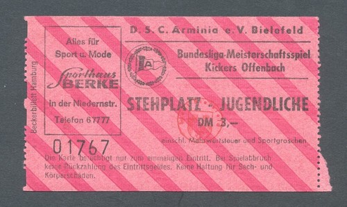 1971 arminia bielefeld - ---,