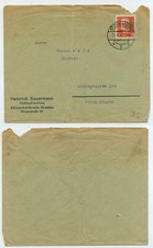 78105 - Beleg Heinrich Sauermann Fachbuchhandlung - Kötzschenbroda 27.8.1932