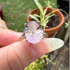 Lavendel Amethyst Quarz Ring