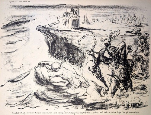 Original lithographie 1916 - lithographie.,