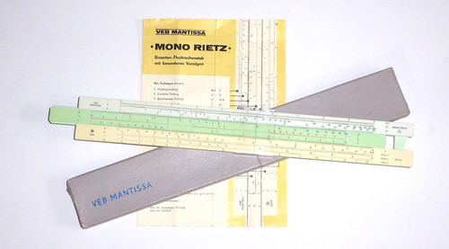 Ddr rechenschieber mono - ddr,