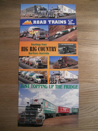 Postkarten australien road - 3,