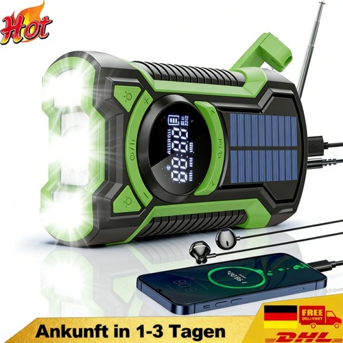 Solar handkurbel handy - solar,