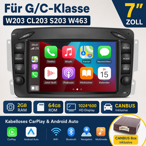 64gb android autoradio carplay - 64gb,