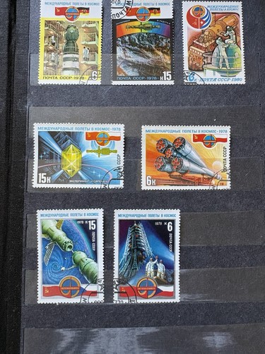 Briefmarken udssr raumfahrt - briefmarken,