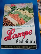 Lampe - Koch - Buch  , Deutsches Gemüse und Obst , ca. 200 Rezepte , Nostalgie