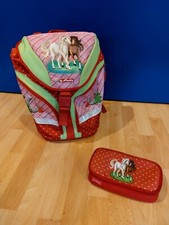 Herlitz Schulranzen Ranzen Tornister Schultasche Rucksack 1. Klasse Pferde