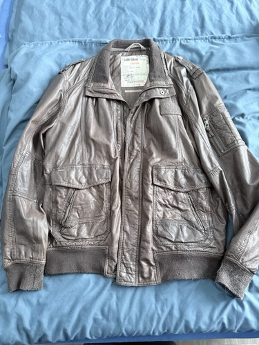 Camp david lederjacke braun - camp,