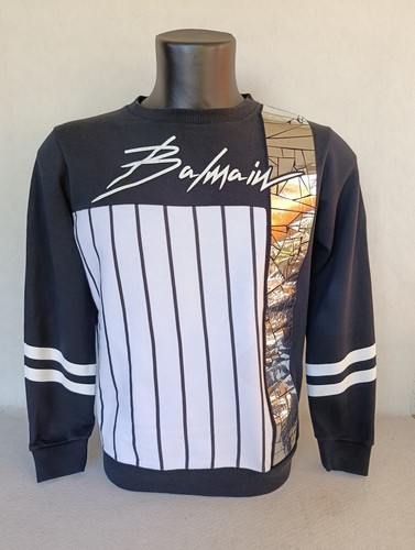 Balmain paris sweatshirt - balmain,