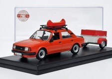 Skoda 120 L rot + Camper mit