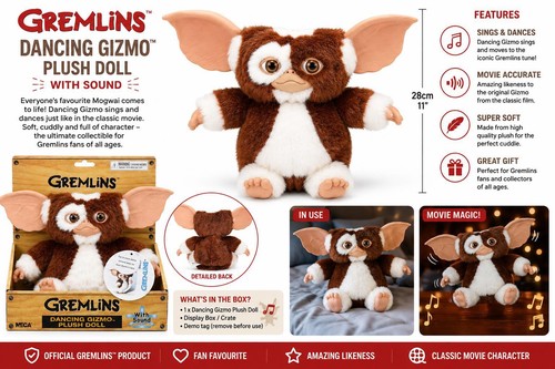 Neca gremlins gizmo plüsch - gremlins,