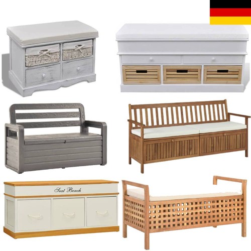 Gartenbank mit stauraum - gartenbank,