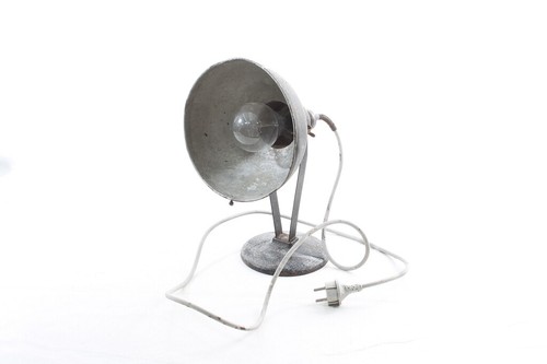 Alte schreibtischlampe mit - alte,