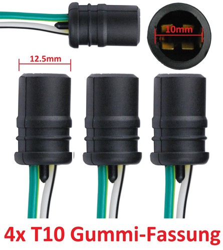 Fassung w5w t10 gummi - fassung,