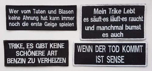 Verschiedene aufnäher biker - verschiedene,