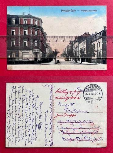 Dresden cotta 1918 blick in - 1918,