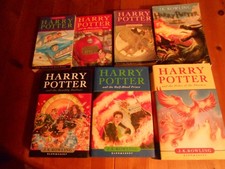 HARRY POTTER Teil 1-7 Englisch komplett Band 1-7 Harry Potter 1 bis 7