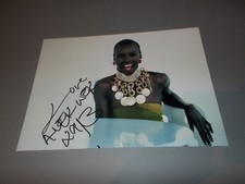 Alek Wek model sexy  signed