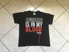 Kinder T-Shirt RALLYCROSS IS IN MY BLOOD  schwarz Größe 128