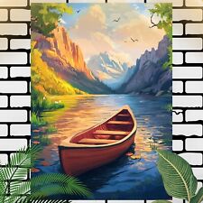 Rafting Boot Poster Schöne