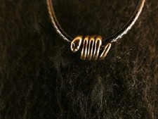 Anhänger mit Kette 24 Karat