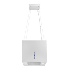 Küche | Dunstabzugshaube | Inselhaube | Weiß  F.BAYER SAND IL40W/ B Ware