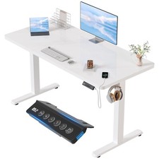 Gunji Höhenverstellbarer Schreibtisch Elektrischer mit Tischplatte mit Memory