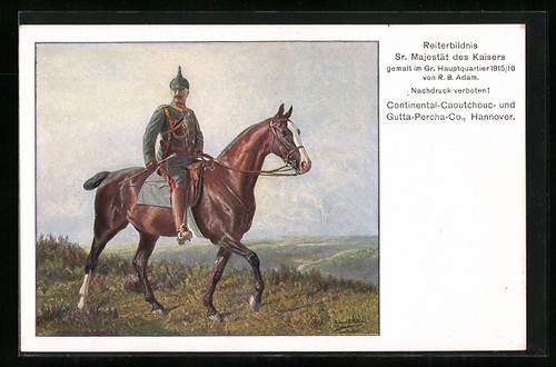 Kaiser wilhelm zu - ii., pferd