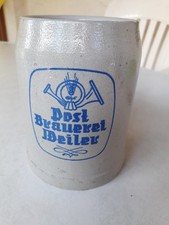 alter Ton-Bierkrug Post Brauerei Weiler, Simmerberg, Allgäu, 0,5l, TOP, um 1960