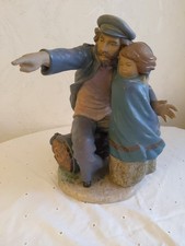 Große Porzellan Figure von