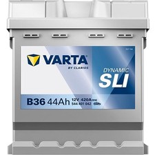 VARTA Dynamic SLI B36 Starterbatterie 12V 44Ah 420A/EN B13 Batterie