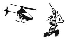 Renn! (Blade mSR X) Aufkleber