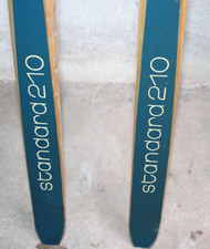 Alte Holz Skier 195 cm GERMINA