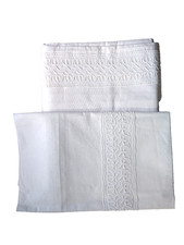 Bettwäsche DDR Ostalgie 1 Bettbezug 128x200 cm 2 Kissenbez 81x68 cm ohne Muster