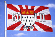 Köln Fahne 1948 Wappen Rot