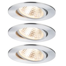3x Paulmann Einbauleuchten