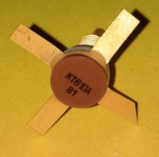1x  KT610A Silizium NPN HF- Transistor 0.3 A 1.5 W vergoldet udssr z.B. i AVV01K