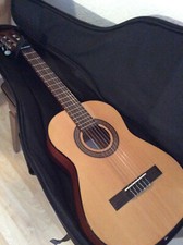Evolution Guitars Session c1 1/2, Kindergitarre, Braun, 80cm Lang, Gebraucht. 