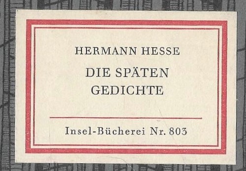 Insel bücherei 803 hermann - insel-bÜcherei,