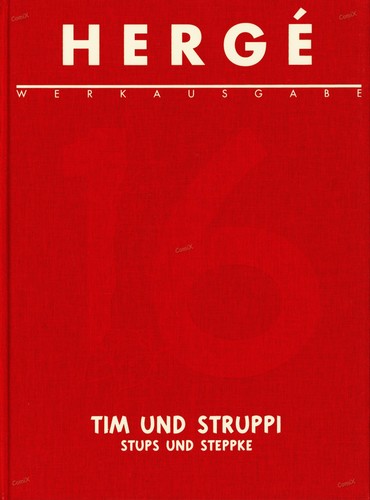 Hergé werkausgabe - werkausgabe, 16