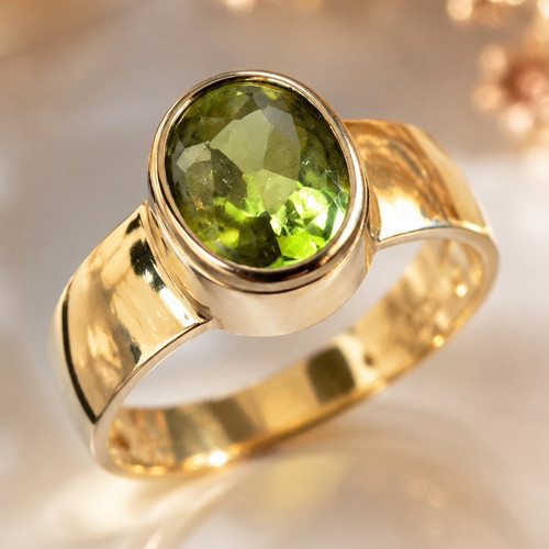 Ring 585 gelbgold - ring,
