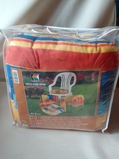 4er Set Stuhlkissen von Kettler , 100% Baumwolle , retro , 40cm x40 cm bunt