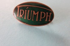 Orig.  Alte   TRIUMPF   Motorrad  Abzeichen Brosche  18 X 30 mm